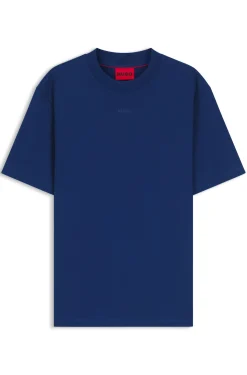 Relaxed-Fit T-Shirt mit zentralem Logo-Detail
