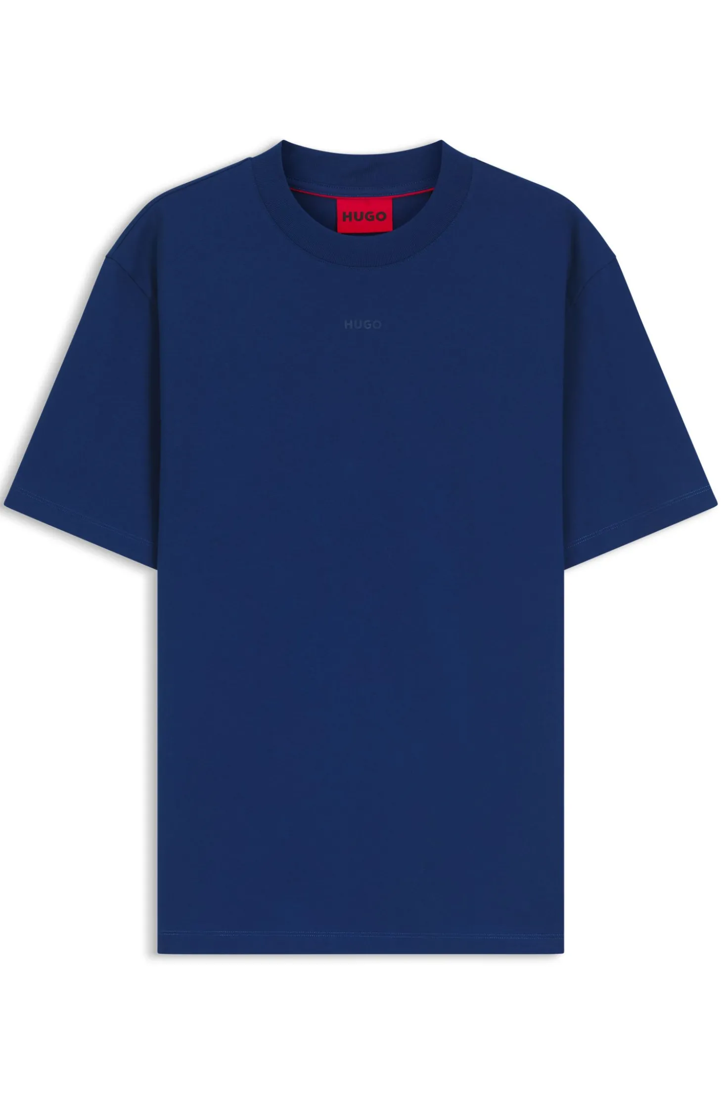 Relaxed-Fit T-Shirt mit zentralem Logo-Detail