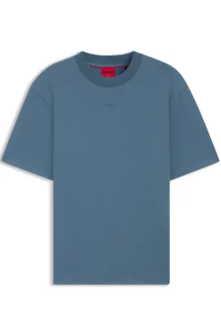 Relaxed-Fit T-Shirt mit zentralem Logo-Detail