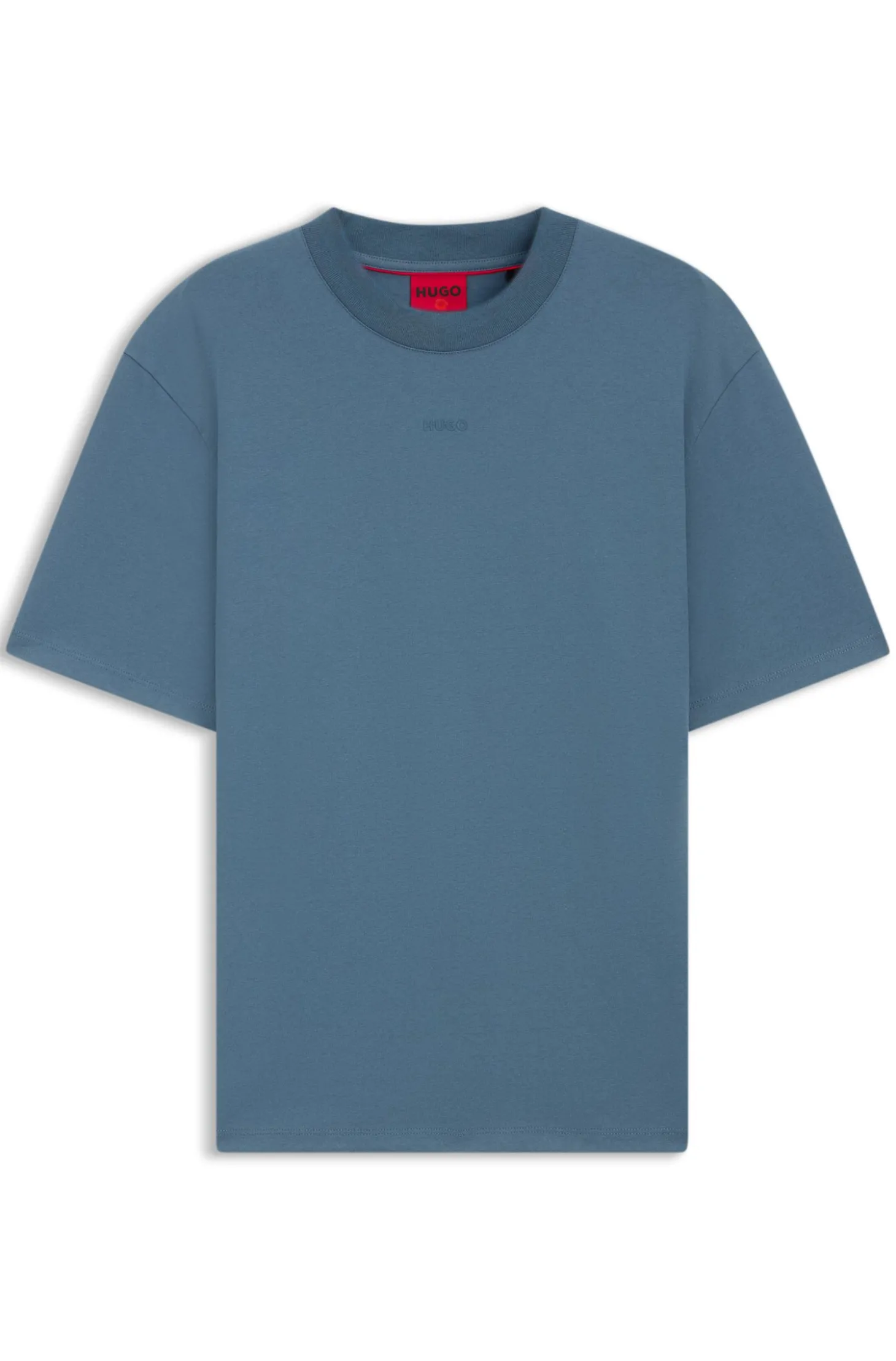 Relaxed-Fit T-Shirt mit zentralem Logo-Detail