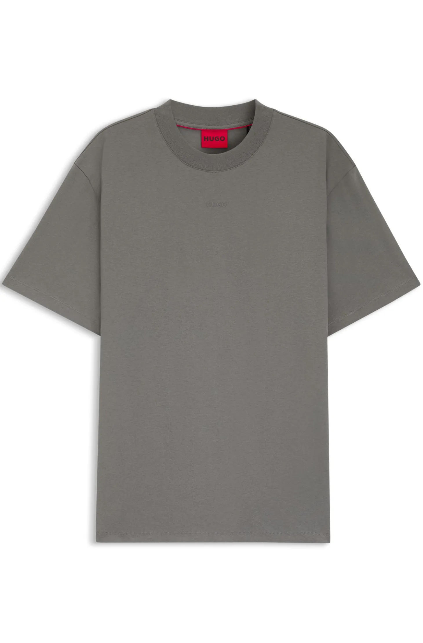 Relaxed-Fit T-Shirt mit zentralem Logo-Detail