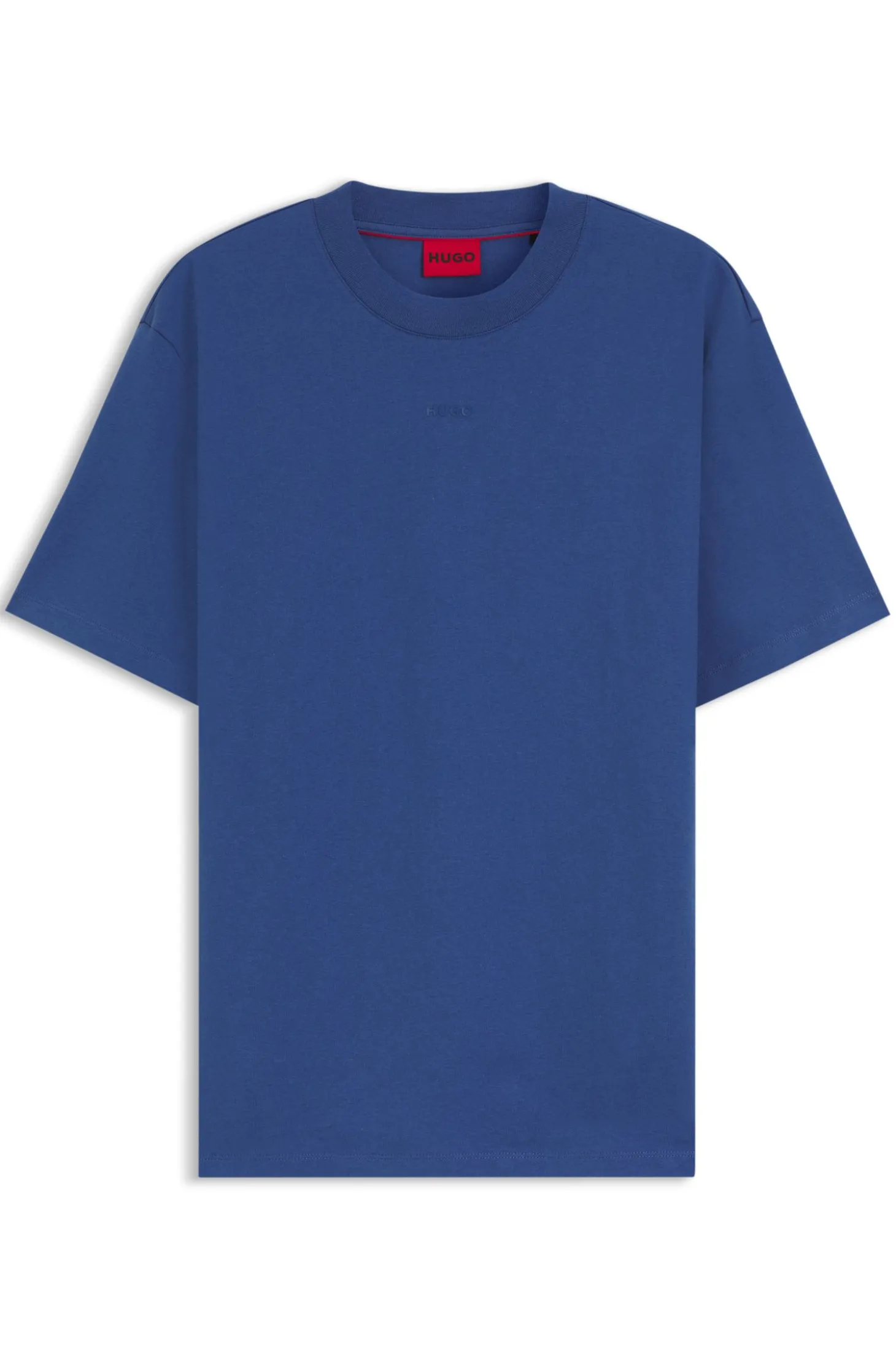 Relaxed-Fit T-Shirt mit zentralem Logo-Detail