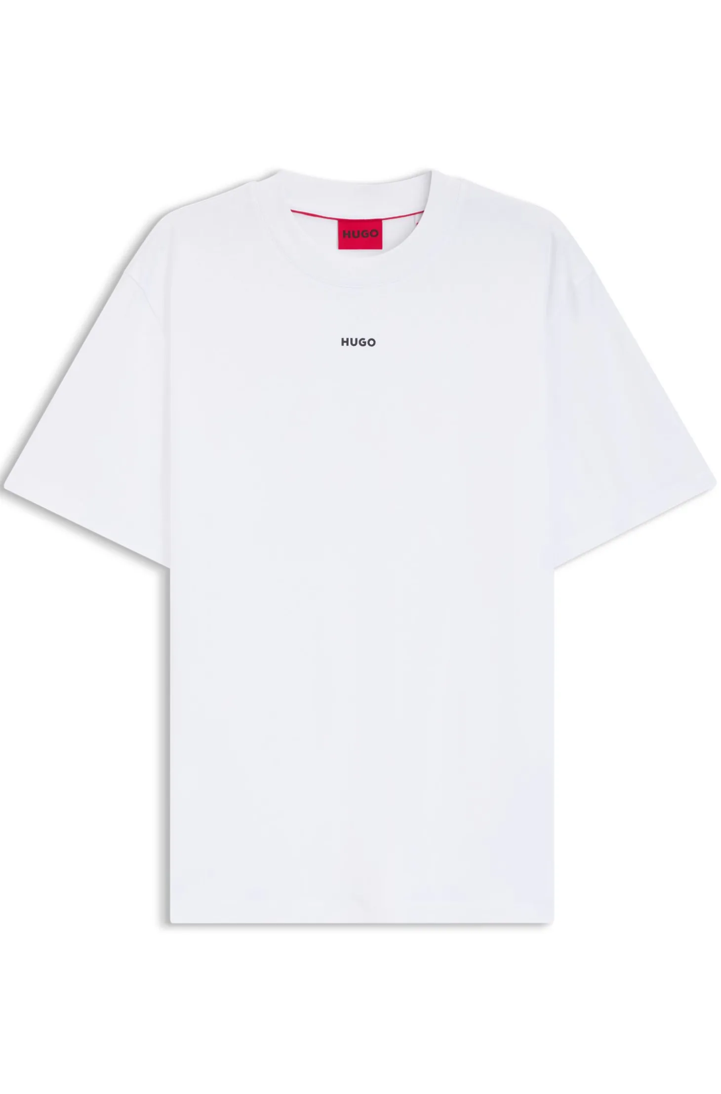 Relaxed-Fit T-Shirt mit zentralem Logo-Detail