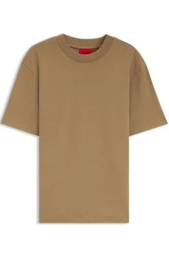 Relaxed-Fit T-Shirt mit zentralem Logo-Detail