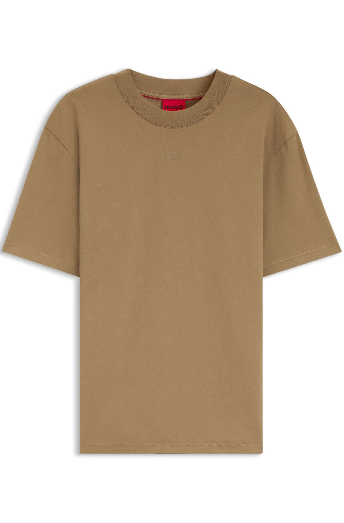 Relaxed-Fit T-Shirt mit zentralem Logo-Detail