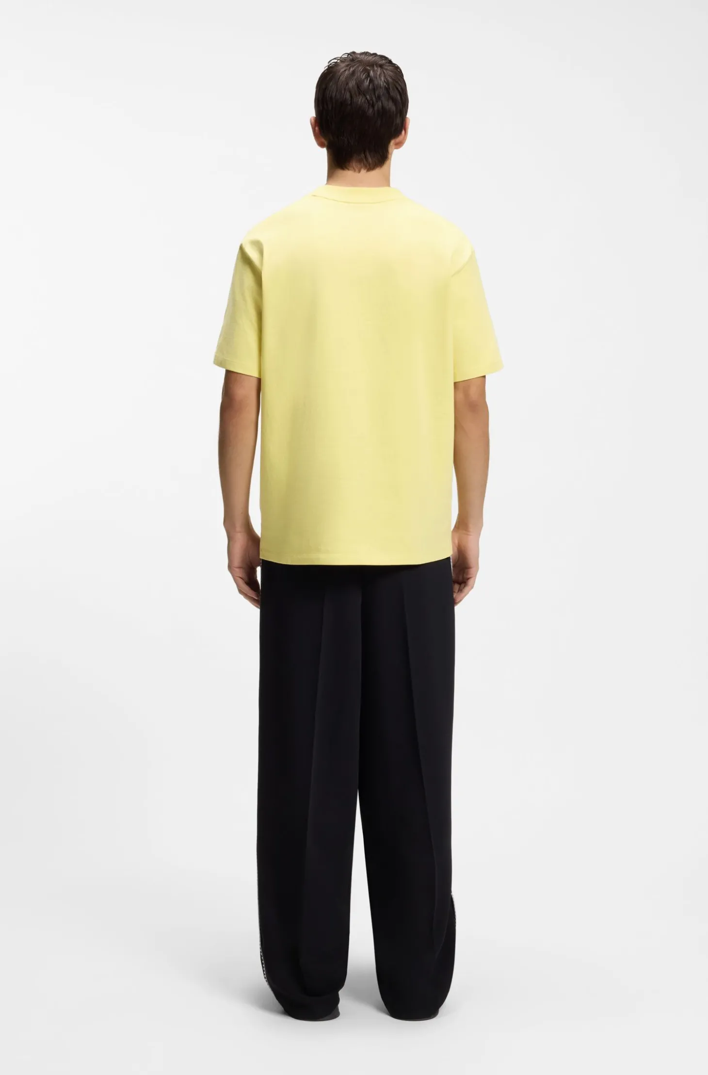 Relaxed-Fit T-Shirt mit zentralem Logo-Detail