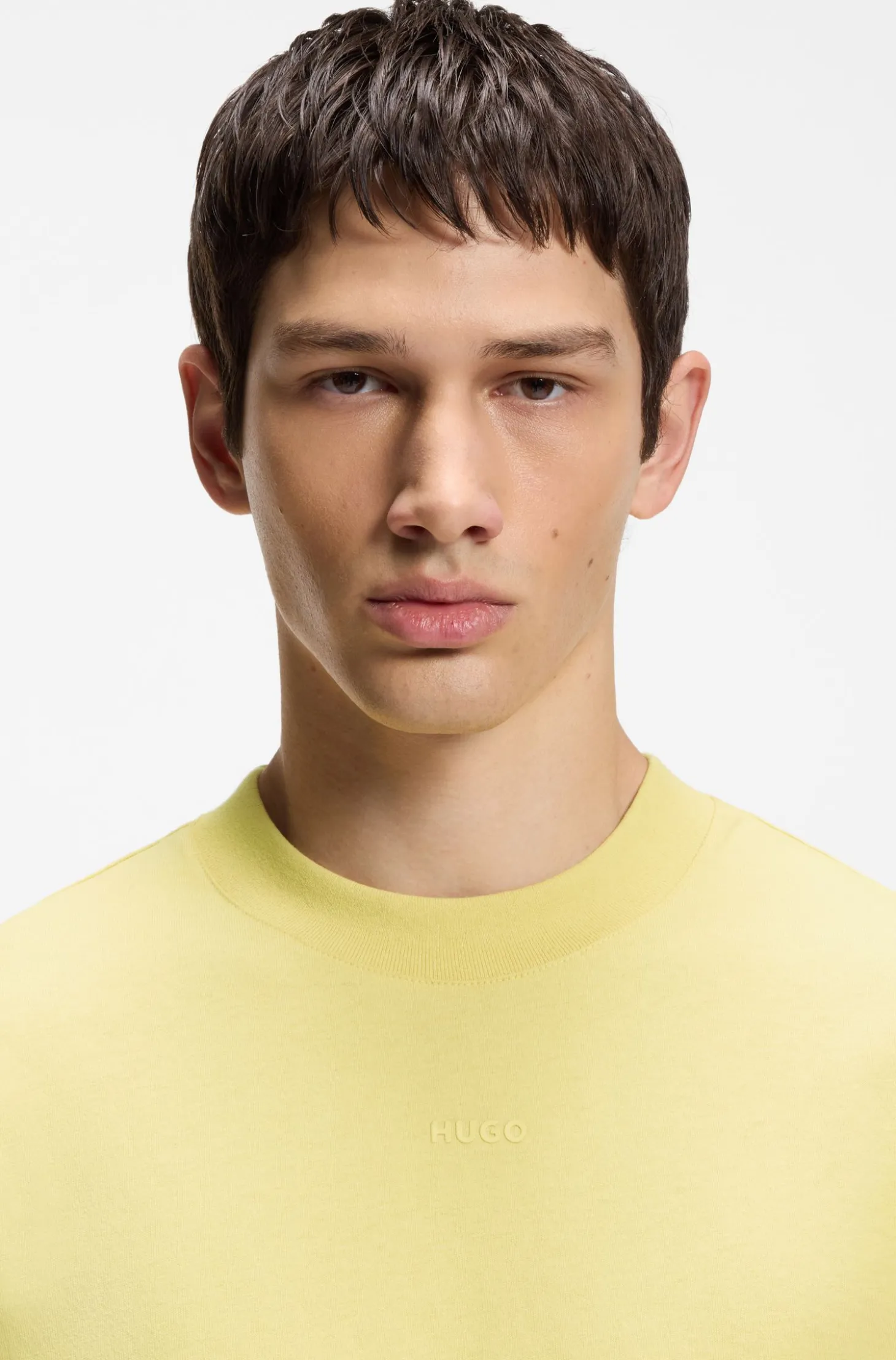 Relaxed-Fit T-Shirt mit zentralem Logo-Detail