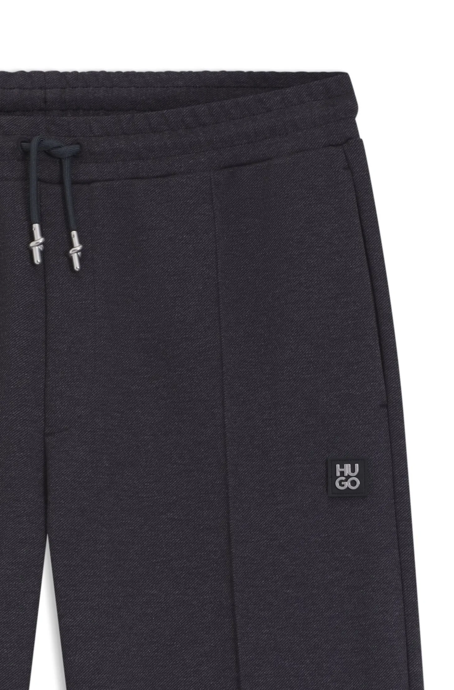Relaxed geschnittene Jogginghose mit Biesenfalten