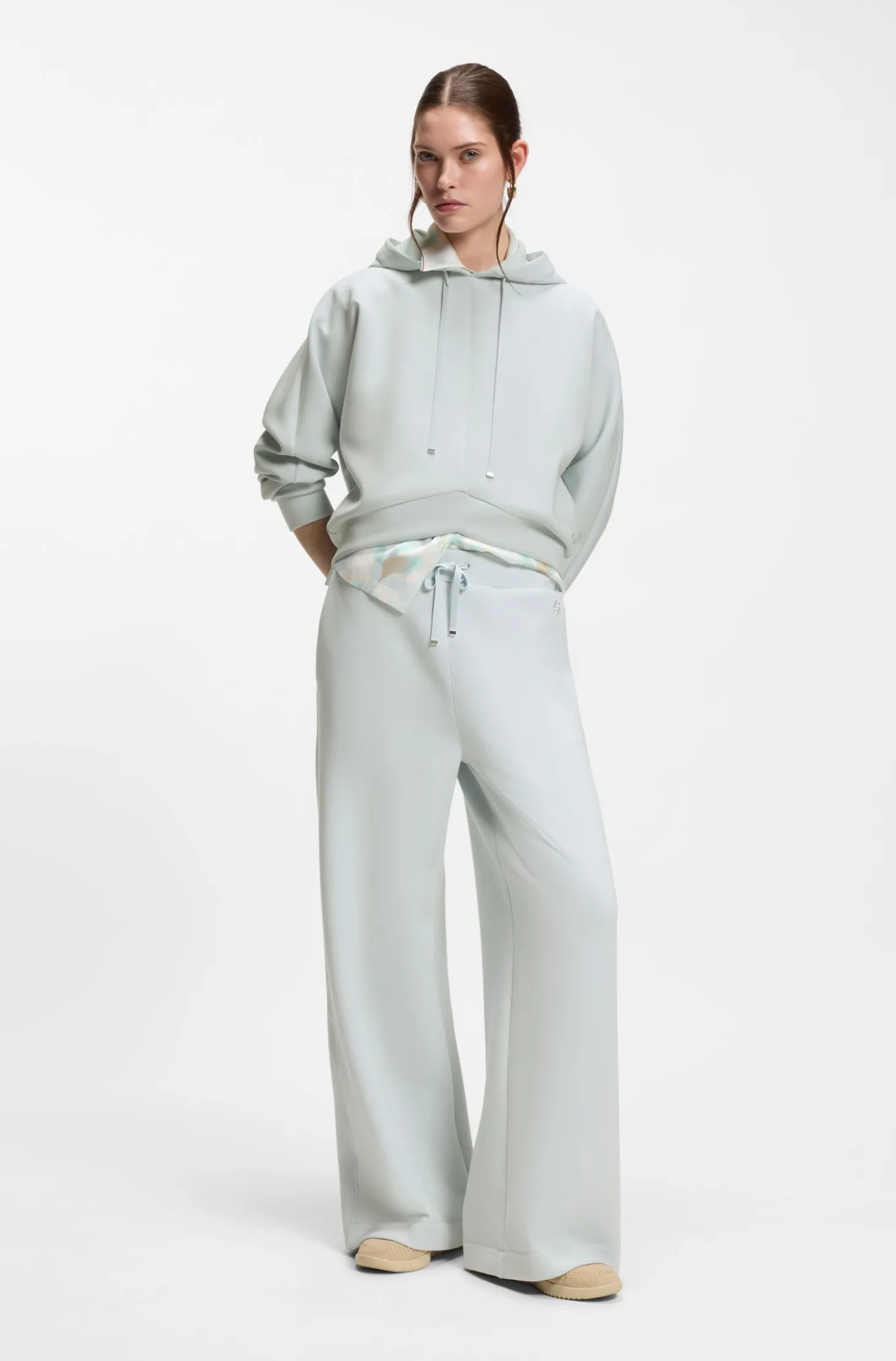 Relaxed geschnittene Jogginghose mit Double-B-Monogramm