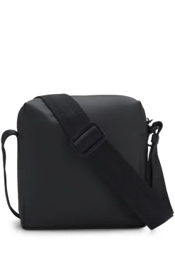 Reporter-Tasche aus Kunstleder mit reflektierenden Details