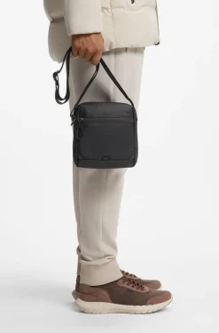 Reporter-Tasche aus Kunstleder mit reflektierenden Details