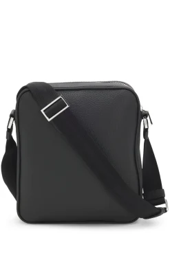 Reporter-Tasche aus natürlich genarbtem italienischem Leder