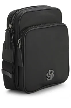 Reporter-Tasche aus Twill mit Double-B-Monogramm