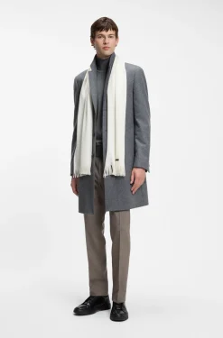 Rollkragenpullover aus extrafeiner Merinowolle