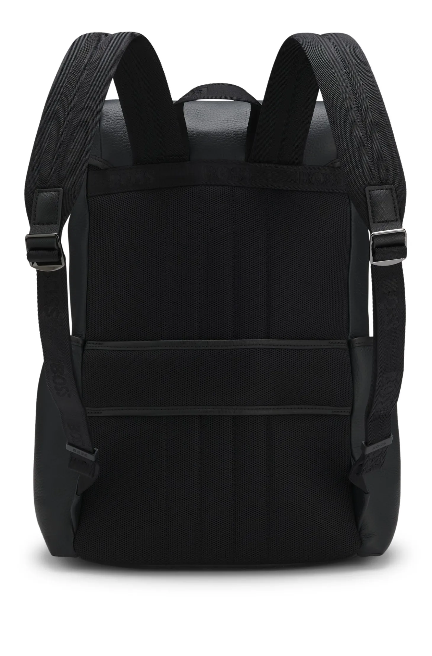 Rucksack aus italienischem Leder mit Double-B-Monogramm