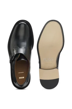 Runway Monkstraps aus italienischem Leder