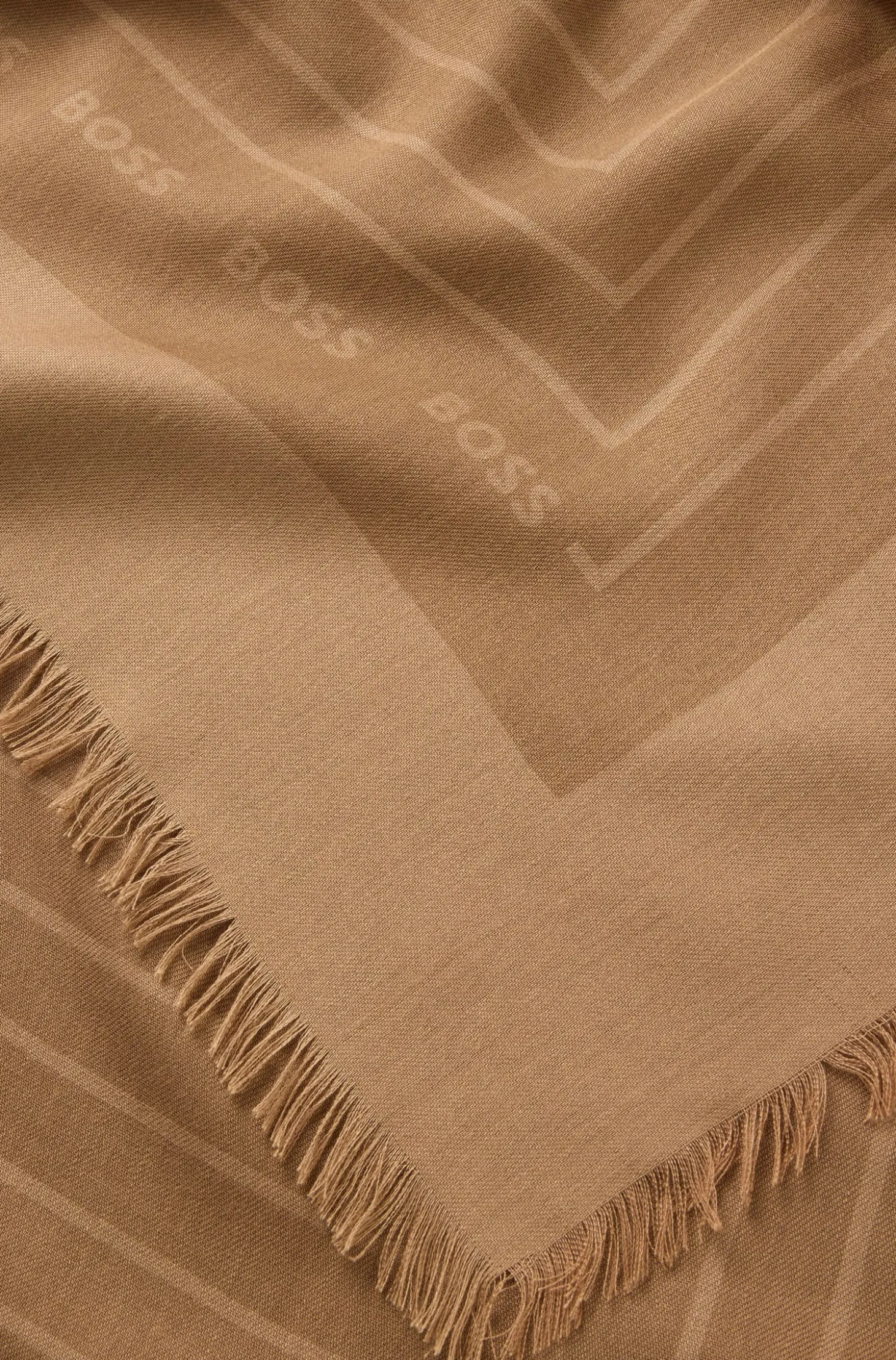 Schal aus Voile mit Logo-Print