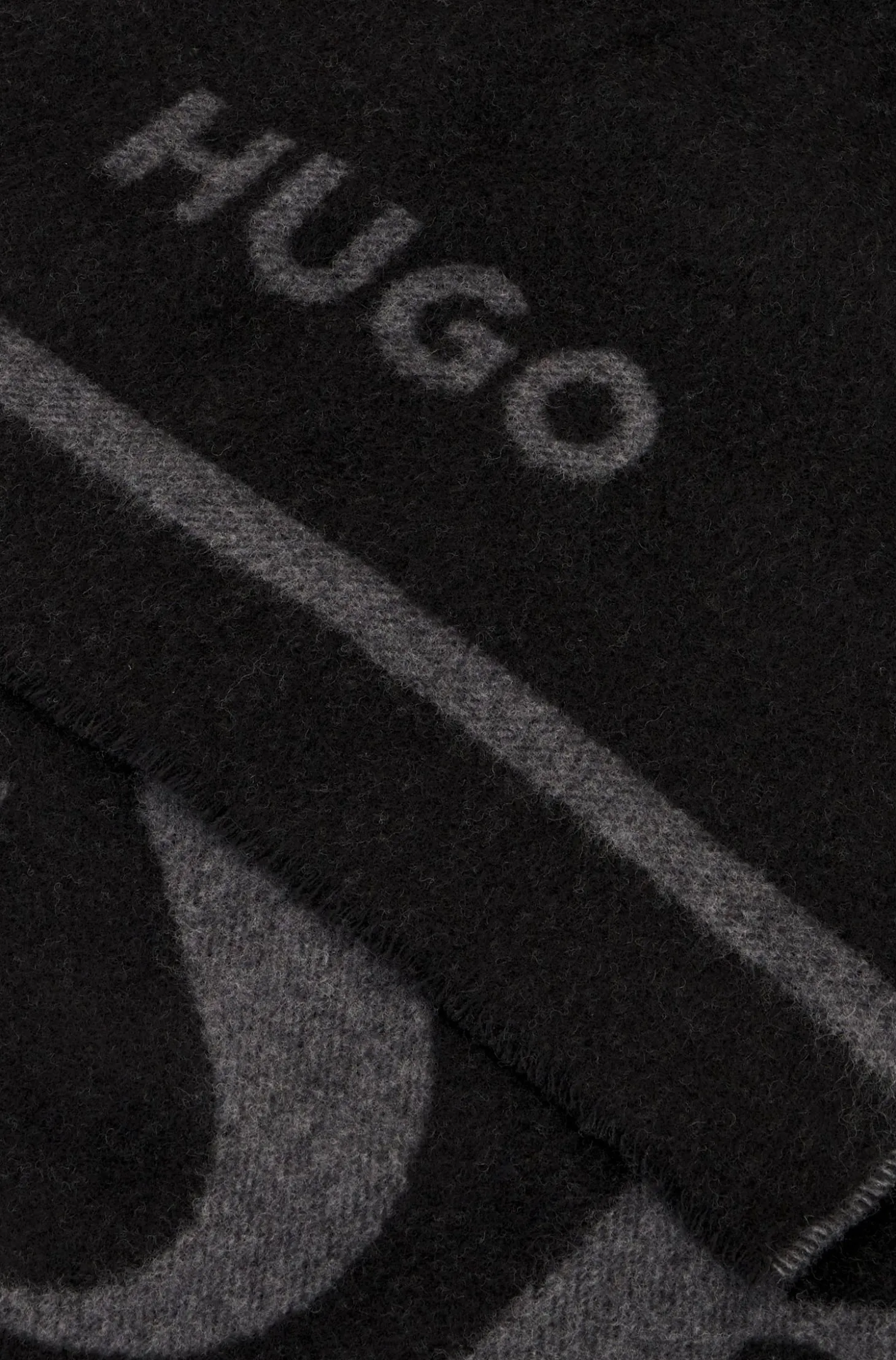 Schal aus Woll-Mix mit Stack-Logo