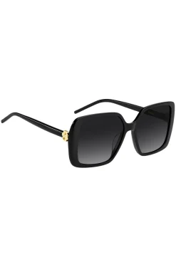 Schwarze Sonnenbrille mit Double-B-Monogramm