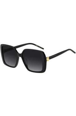 Schwarze Sonnenbrille mit Double-B-Monogramm