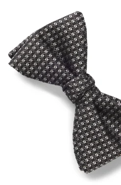 Seidenfliege mit Jacquard-Muster