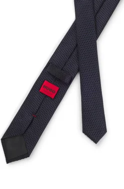 Seidenkrawatte mit Jacquard-Muster