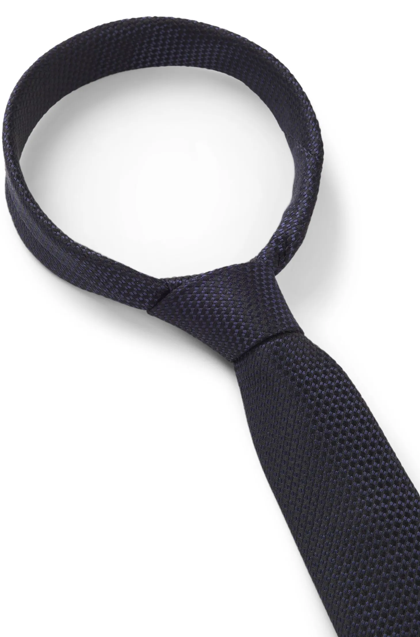 Seidenkrawatte mit Jacquard-Muster