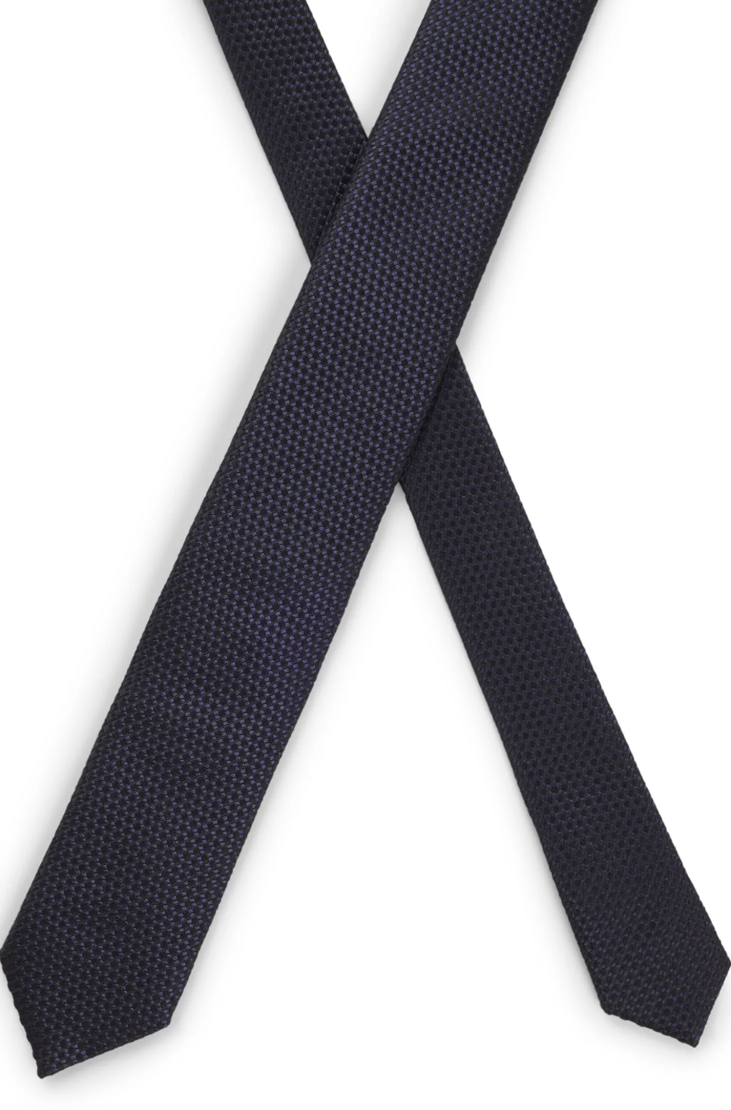Seidenkrawatte mit Jacquard-Muster
