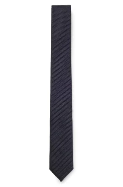 Seidenkrawatte mit Jacquard-Muster