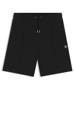 Shorts aus Baumwoll-Mix mit Stack-Logo-Besatz