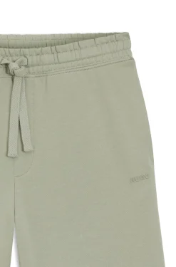 Shorts aus Baumwoll-Terry mit Logo-Print