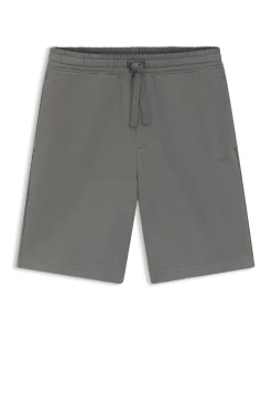 Shorts aus Baumwoll-Terry mit Logo-Print