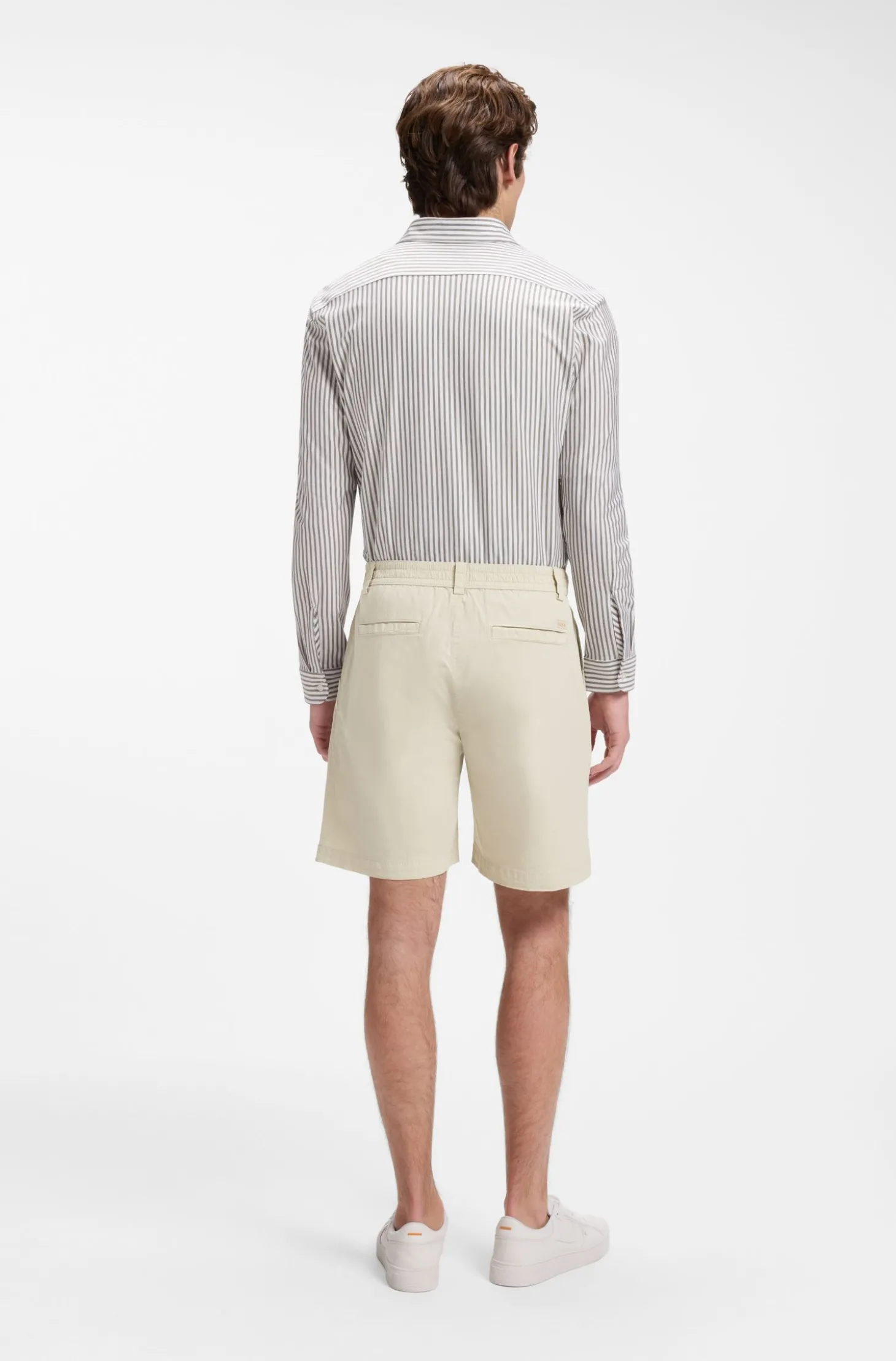 Shorts mit Bundfalten und Komfortbund