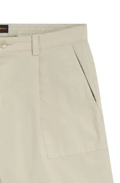 Shorts mit Bundfalten und Komfortbund
