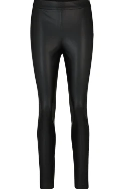 Skinny-Fit Hose mit hohem Bund und seitlichem Reißverschluss