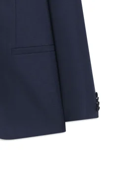 Slim-Fit Anzug aus Leinen-Twill