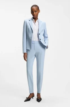 Slim-Fit Blazer aus Stretch-Gewebe