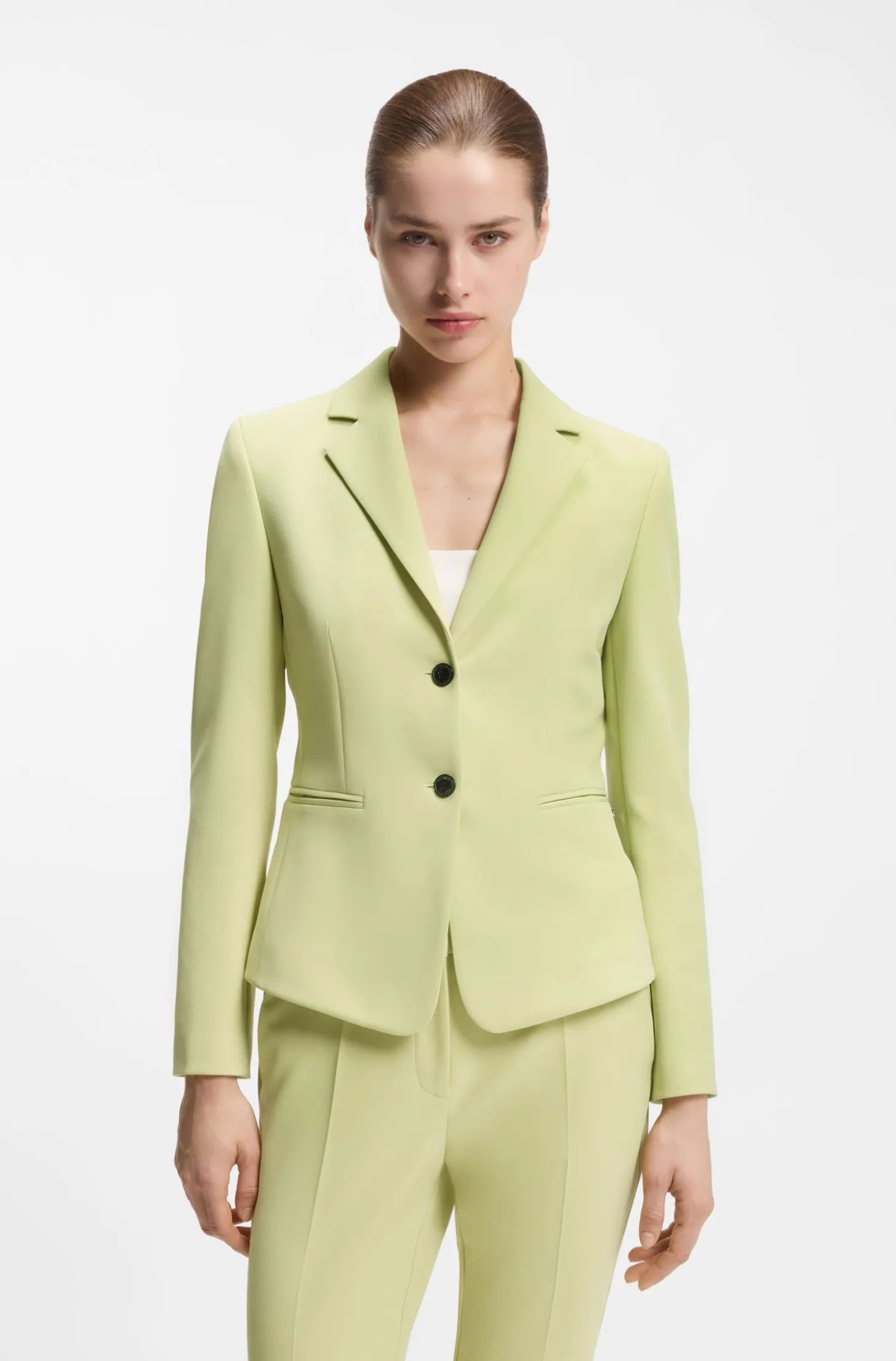 Slim-Fit Blazer aus Stretch-Gewebe