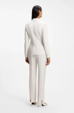 Slim-Fit Blazer mit Ein-Knopf-Leiste