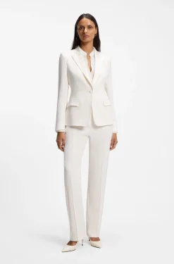 Slim-Fit Blazer mit Ein-Knopf-Leiste
