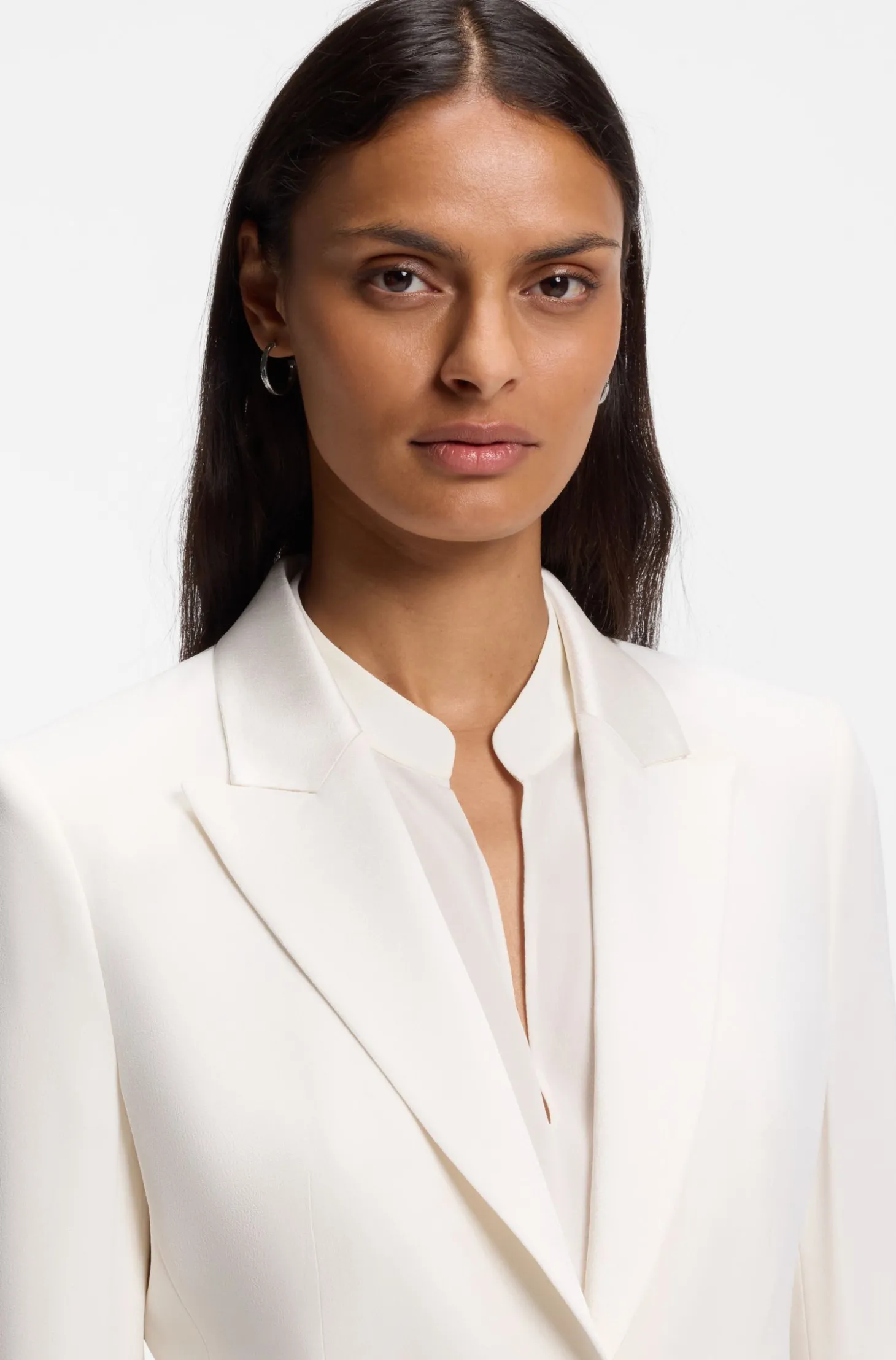Slim-Fit Blazer mit Ein-Knopf-Leiste