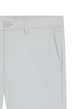 Slim-Fit Chino aus elastischem Seersucker