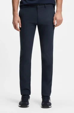 Slim-Fit Chino aus elastischem Twill