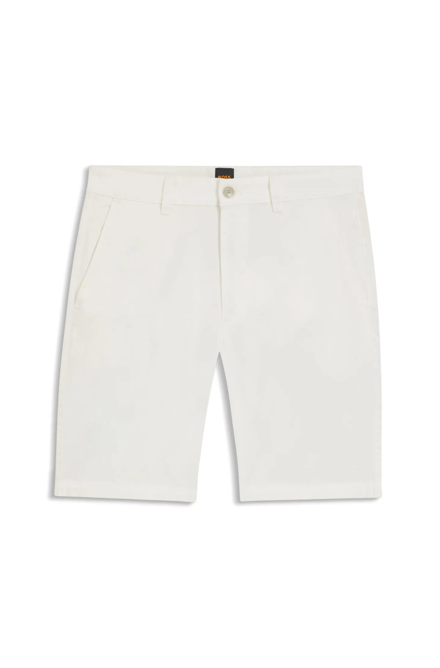 Slim-Fit Chino-Shorts aus Stretch-Baumwolle