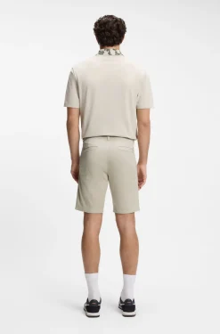 Slim-Fit Chino-Shorts aus Stretch-Baumwolle
