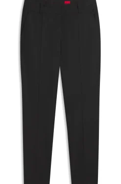 Slim-Fit Cropped-Hose aus Stretch-Gewebe