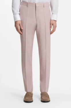 Slim-Fit Dreiteiler aus Schurwolle