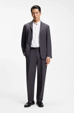 Slim-Fit Hemd aus funktionalem Stretch-Jersey
