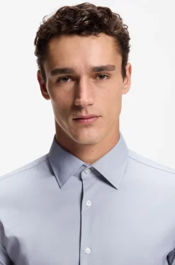 Slim-Fit Hemd aus funktionalem Stretch-Twill
