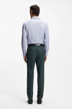 Slim-Fit Hemd aus funktionalem Stretch-Twill